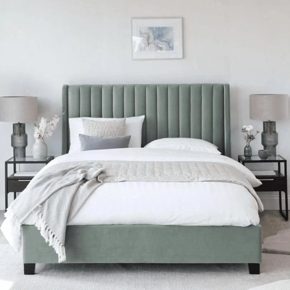 سرير خشب كونتر طبيعي - HO1