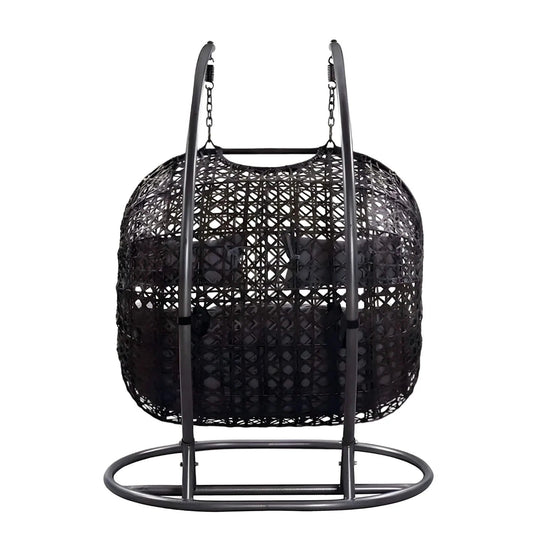 تسوق الأن من هومكس  مرجيحة حديد وراتان 140*70*220 سم - FAD9 بأفضل سعر وأفضل جودة