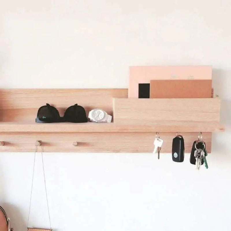 رف خشبي معلق 15*72*20 سم - ROD137 Art Wood