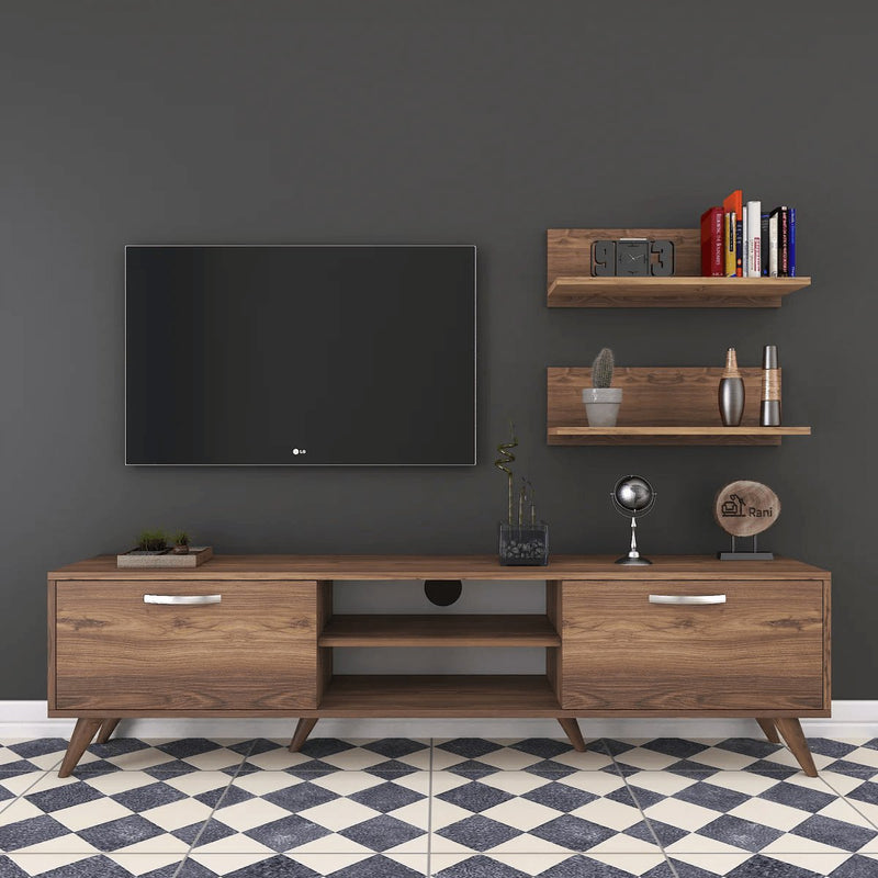 ترابيزة تليفزيون ام دي اف 160*30*45 سم - BAL49 - Homix