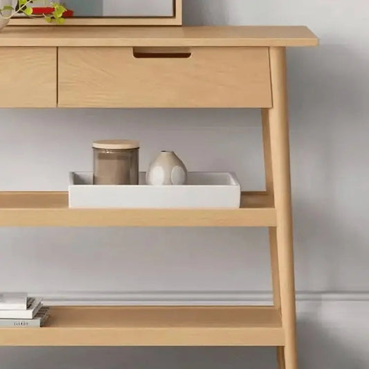 كونسول مع برواز خشب سويد طبيعي - ROD208 - Homix