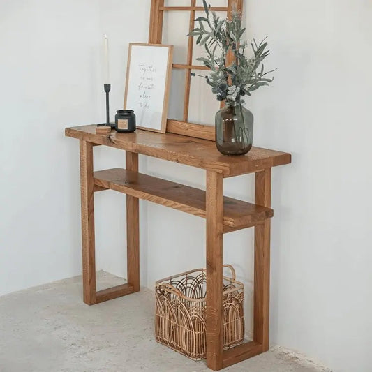 كونسول مع برواز خشب سويد طبيعي - ROD220 - Homix