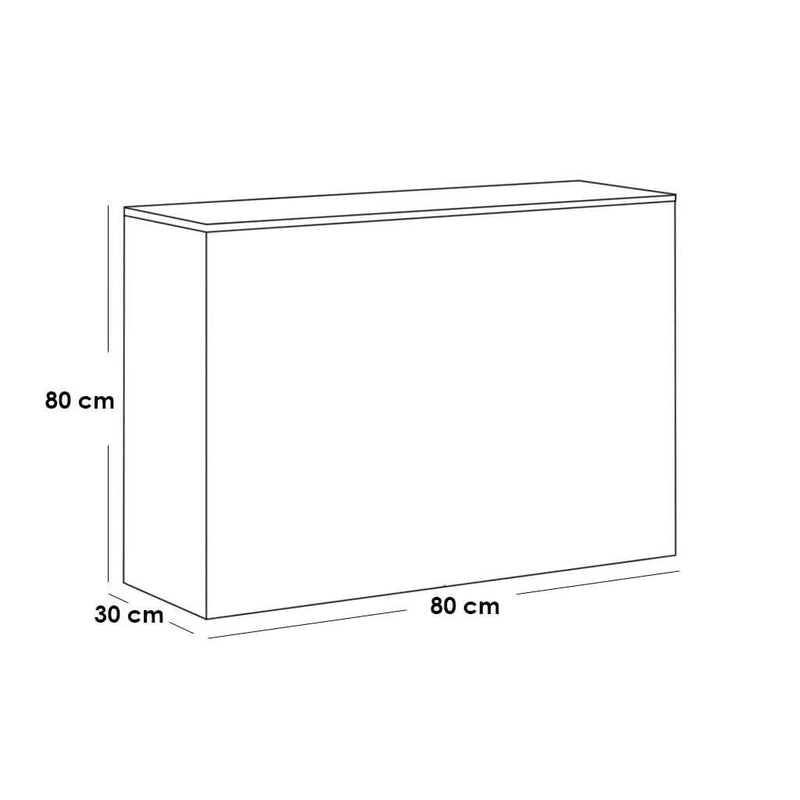 وحدة تخزين ام دي اف 80*30*80 سم - BAL76 El Batal Furniture