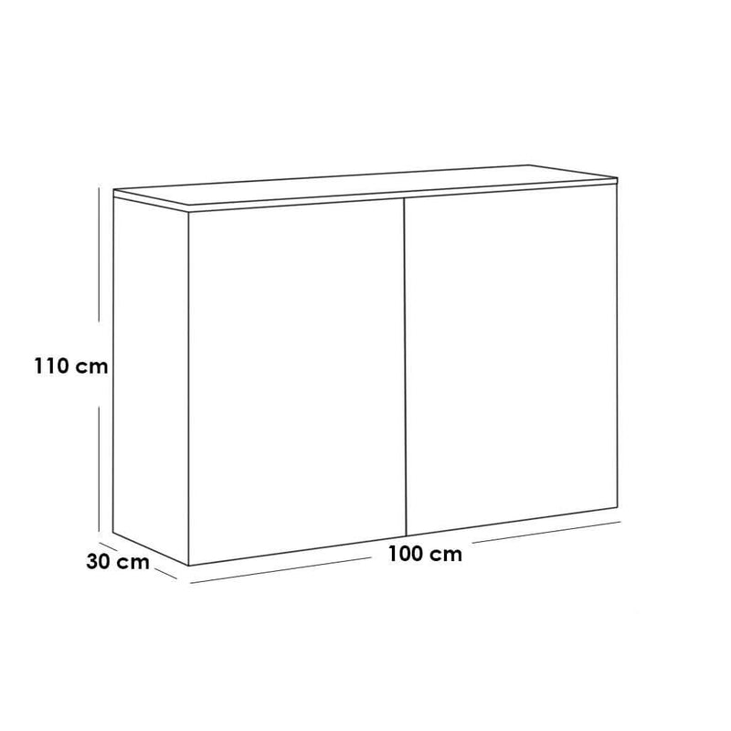 جزامة ام دي اف 100*30*110 سم - BAL79 El Batal Furniture