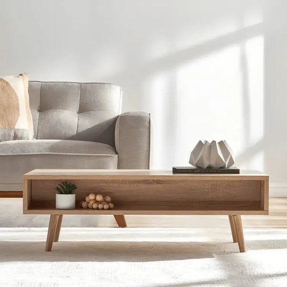 ترابيزة قهوة ام دي اف اسباني 100*50*40 سم - FUR43 - Homix