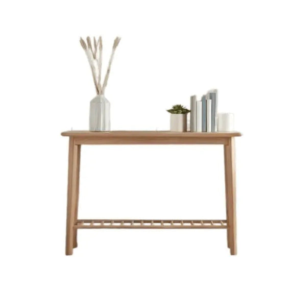 كونسول خشب سويد طبيعي 110*29*90 سم - ROD219 - Homix