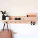 رف خشبي معلق 15*72*20 سم - ROD137 Art Wood