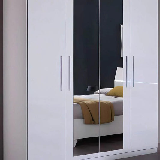 دولاب أبيض ام دي اف - HO406