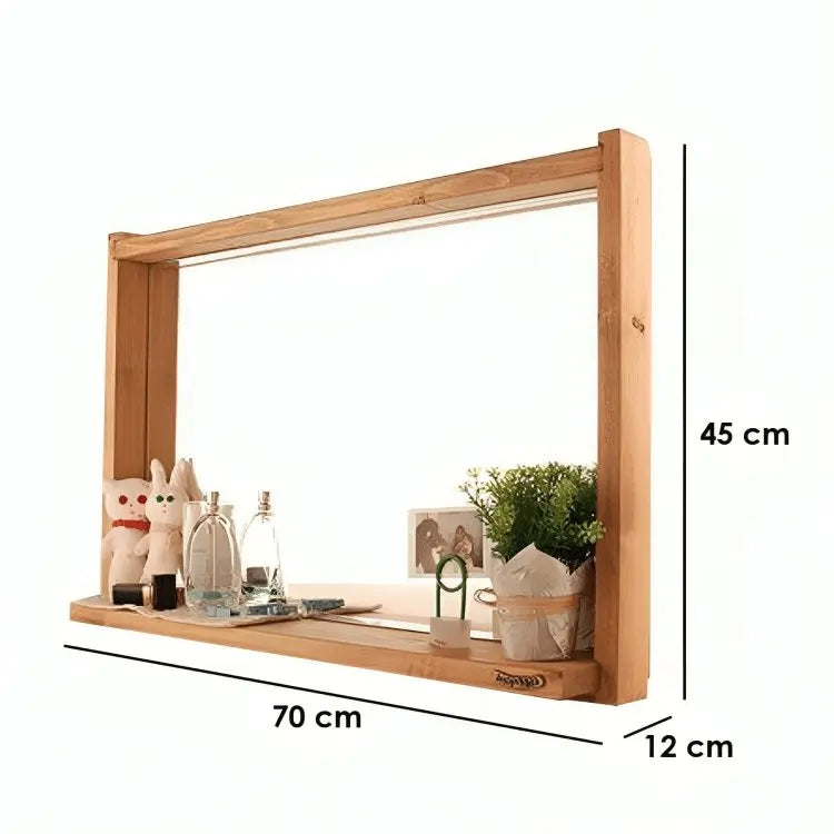 مرايا مع رف 70*12*45 سم - ROD41 - Homix