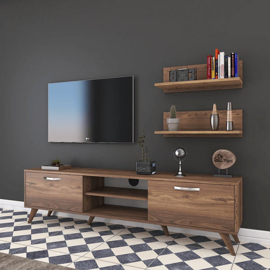 ترابيزة تليفزيون ام دي اف 160*30*45 سم - BAL49 - Homix