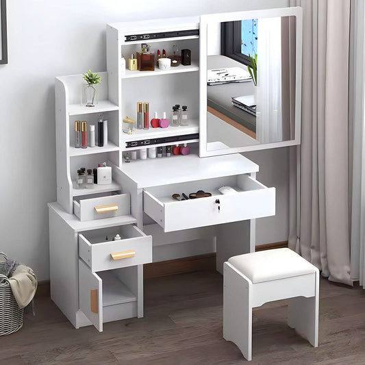 تسريحة ام دي اف 100*40*150 سم - BAL40 El Batal Furniture