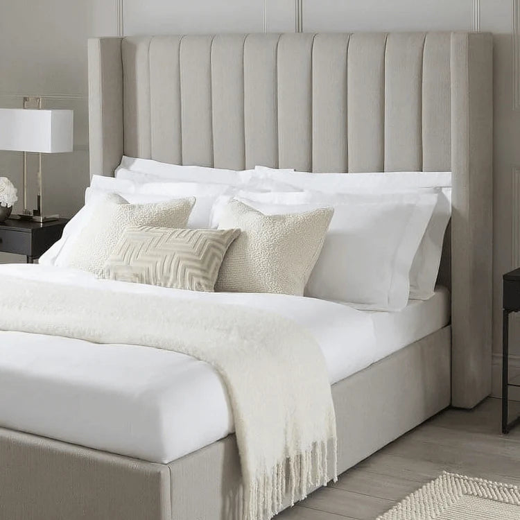 سرير خشب كونتر طبيعي - HO5