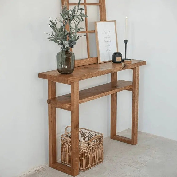 كونسول مع برواز خشب سويد طبيعي - ROD220 - Homix