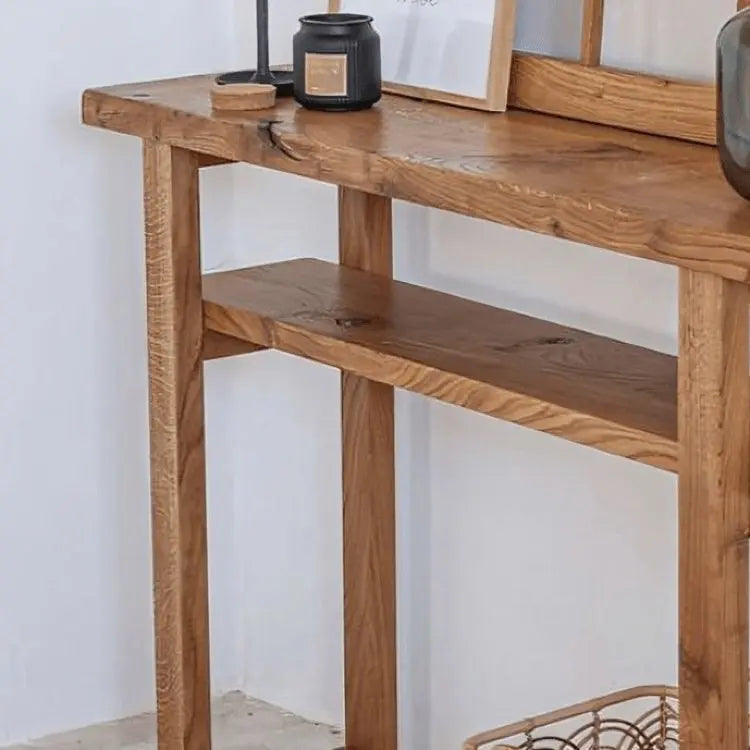 كونسول مع برواز خشب سويد طبيعي - ROD220 - Homix