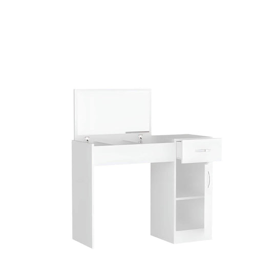 تسريحة لون أبيض 100*40*120 سم - BAL32 El Batal Furniture