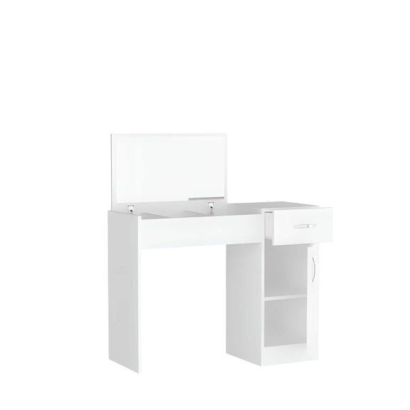 تسريحة لون أبيض 100*40*120 سم - BAL32 El Batal Furniture