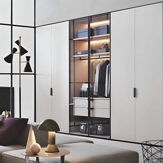 دولاب ام دي اف 210*45*210 سم - BAL109 El Batal Furniture