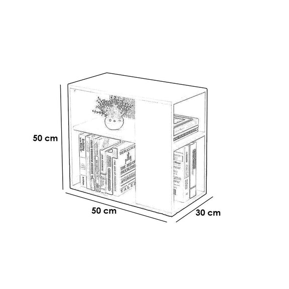 ترابيزة جانبية ام دي اف 50*30*50 سم - BAL120 - Homix