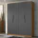 دولاب ام دي اف 160*40*210 سم - BAL86 El Batal Furniture