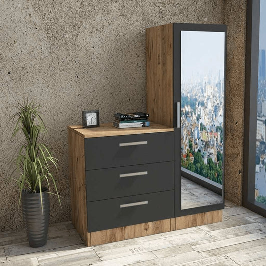 تسريحة ام دي اف 100*35*140 سم - BAL42 - Homix