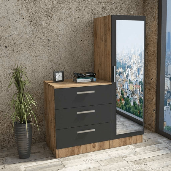 تسريحة ام دي اف 100*35*140 سم - BAL42 - Homix