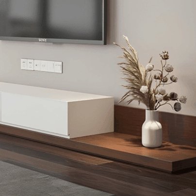 ترابيزة تليفزيون ام دي اف 200*40*40 سم - BAL155 - Homix